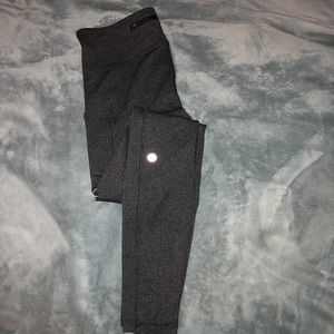 Lululemon Grey High-Rise Leggings